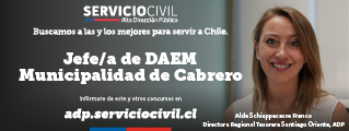 CONVOCATORIA JEFE/A DE DEPARTAMENTO DE ADMINISTRACIÓN DE EDUCACIÓN MUNICIPAL - CABRERO