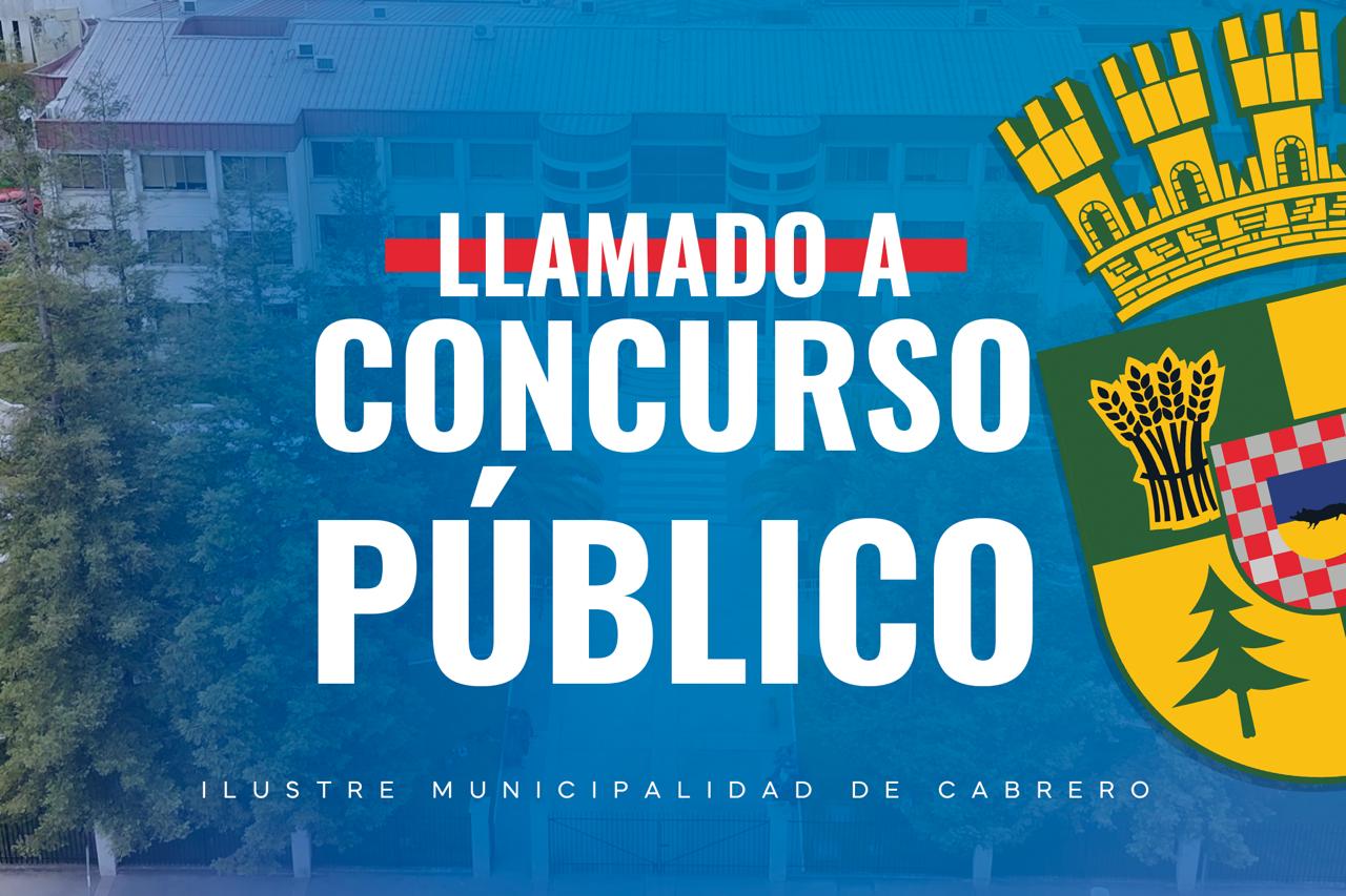 Concurso publico Cargo Dirección Transito 